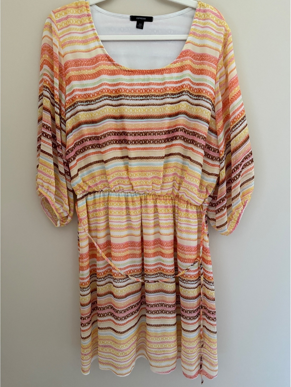 2X fall dress by Espresso